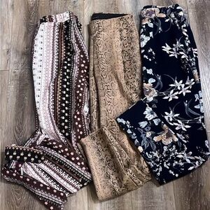 Stylish Women's Patterned Pants Set